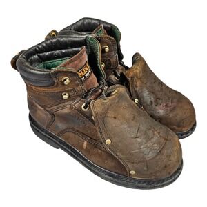 Carolina‎ Men's 6 inch Broad Toe MetGuard Welding Boots Men's 10
